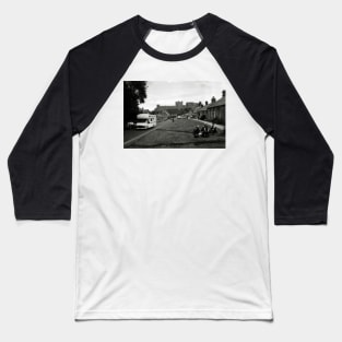 In the village of Bamburgh, Northumberland, UK Baseball T-Shirt